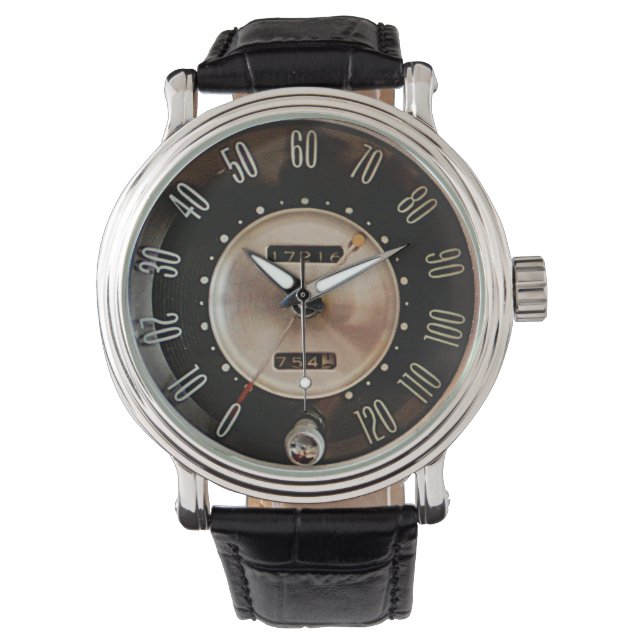 1963 Klassieke Autosnelheidsmeter Horloge (Voorkant)