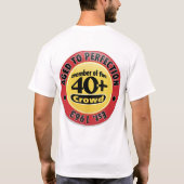 1963 Leeftijd tot perfectie T-shirt (Achterkant)