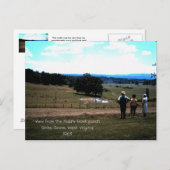 1963 Monroe Co. Sinks Grove Henry Mam Nana, Uitzic Briefkaart (Voorkant / Achterkant)