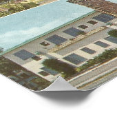 1963 Montgomery Motel ~ Miami Beach, FL Poster (Hoek)