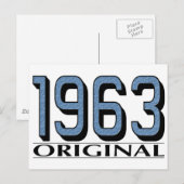 1963 Origineel Briefkaart (Voorkant / Achterkant)