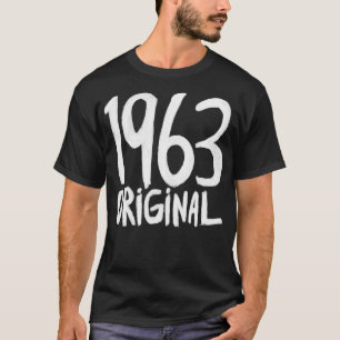 1963 Origineel geboren in 1963 Geboortejaar 1963 1 T-shirt