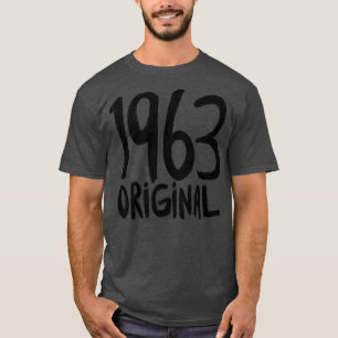 1963 Origineel geboren in 1963 Geboortejaar 1963 T-shirt