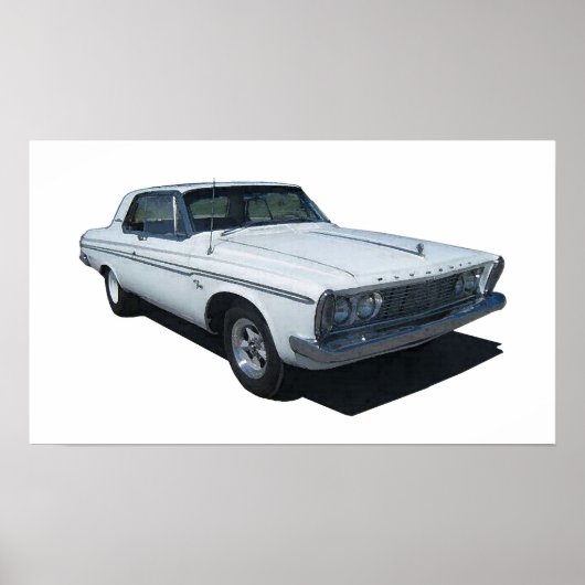 1963 Plymouth Coupe poster (Voorkant)