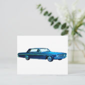 1963 Plymouth Sport Fury Briefkaart (Staand voorkant)