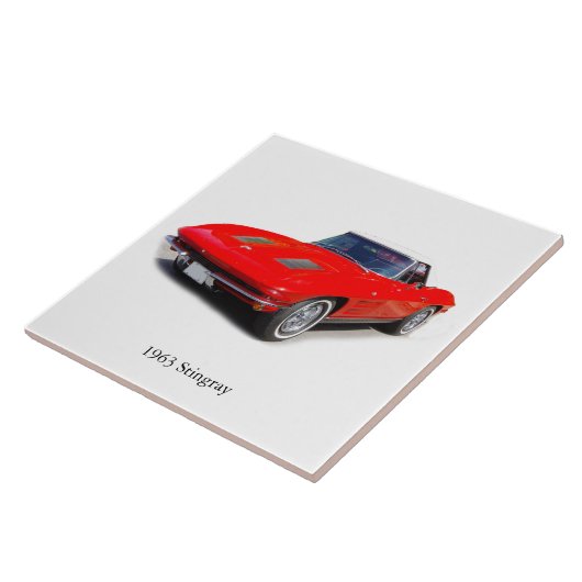 1963 Rooster Tegeltje (Zijkant)