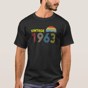 1963 Shirt I Birthday Gift T-shirt Retro Style