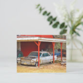 1963 Silver Sadan deville Briefkaart (Staand voorkant)