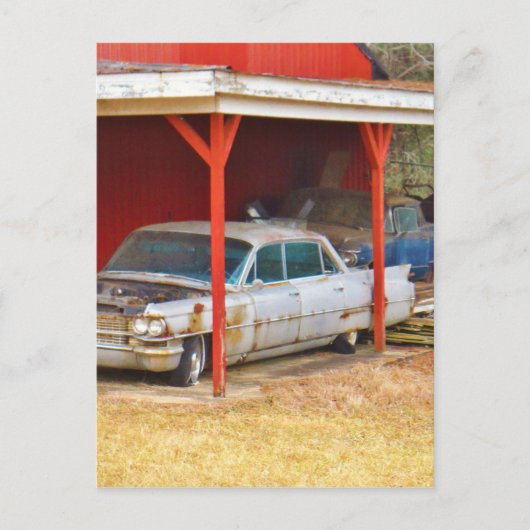 1963 Silver Sadan deville Briefkaart (Voorkant)