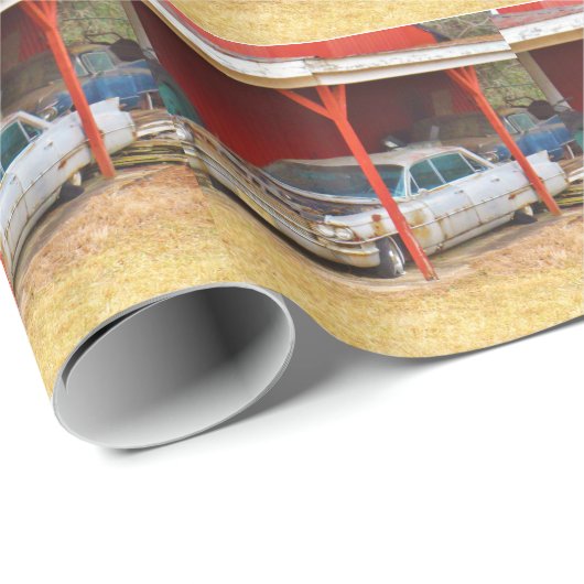 1963 Silver Sadan deville Cadeaupapier (Rol Hoek)