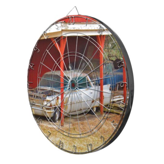 1963 Silver Sadan deville Dartbord (Voorkant Rechts)