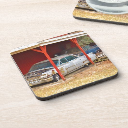 1963 Silver Sadan deville Drankjes Onderzetter (Linkerzijde)