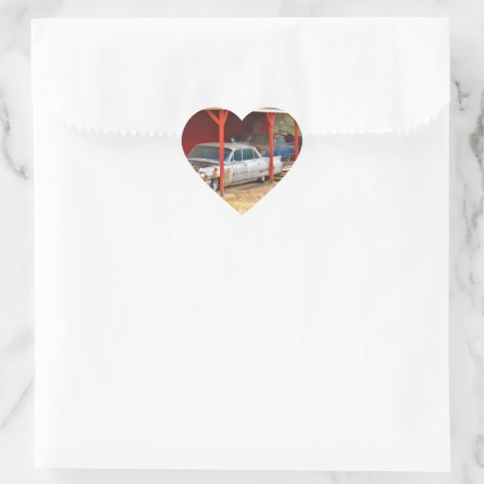 1963 Silver Sadan deville Hart Sticker (Tas)