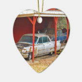 1963 Silver Sadan deville Keramisch Ornament (Links)