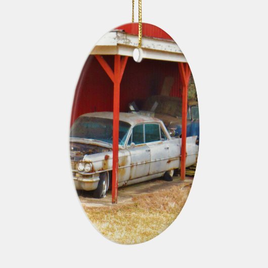 1963 Silver Sadan deville Keramisch Ornament (Rechts)