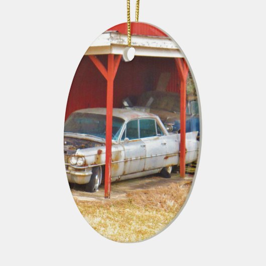 1963 Silver Sadan deville Keramisch Ornament (Links)