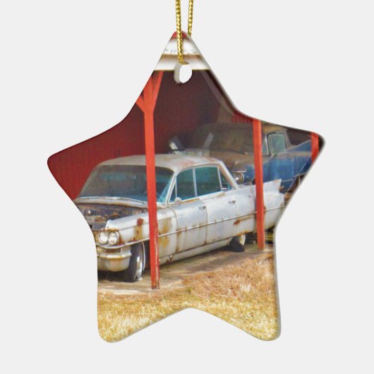 1963 Silver Sadan deville Keramisch Ornament (Links)