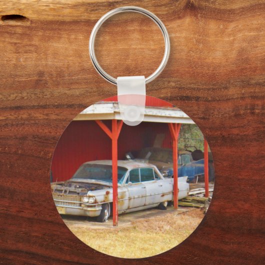 1963 Silver Sadan deville Sleutelhanger (Voorkant)