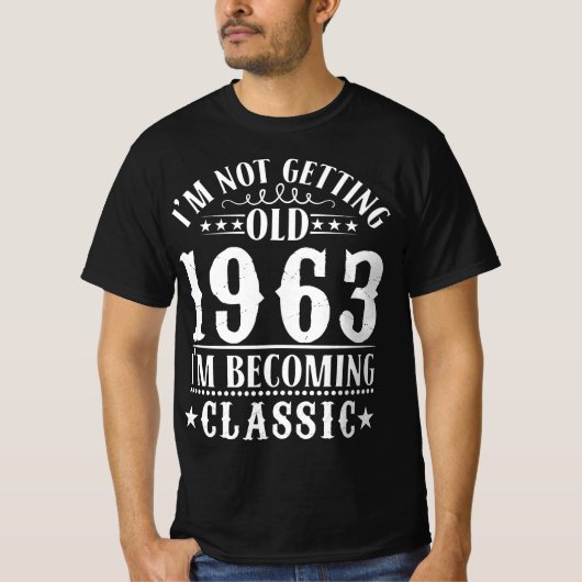 1963 -  stijl t-shirt (Voorkant)