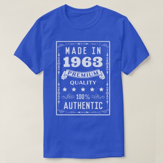 1963 T-SHIRT (Design voorkant)