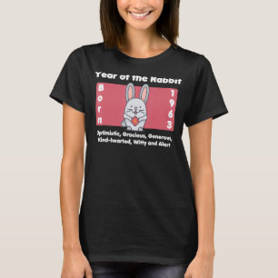 1963 Verjaardag van het konijn T-shirt