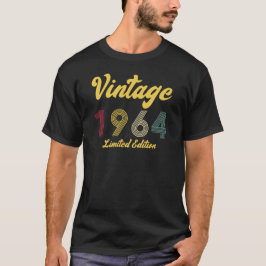  1964 60ste verjaardag cadeau Mannen T-shirt