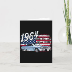 1964 64 Impala Lowrider Ss 4 juli Amerikaans  Kaart