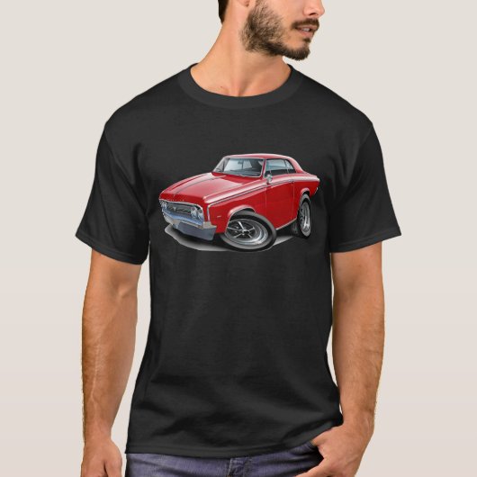 1964-65 Cutlass Red Car T-shirt (Voorkant)