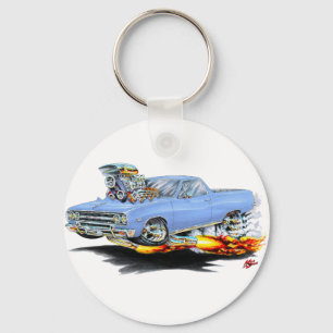 1964-65 El Camino Lt Blue Truck Sleutelhanger