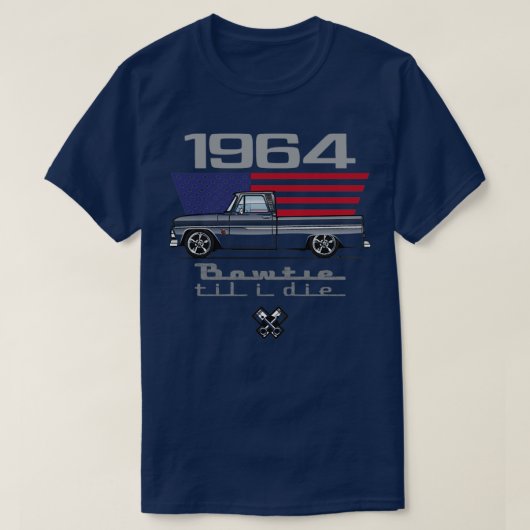1964 Aangepast T-shirt (Design voorkant)