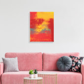 1964 Abstract Canvas Afdruk (Insitu (Woonkamer))
