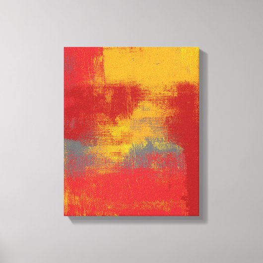 1964 Abstract Canvas Afdruk (Voorkant)