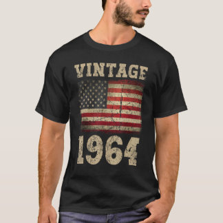 1964 Amerikaans Vlaggenplein voor de Verenigde St T-shirt