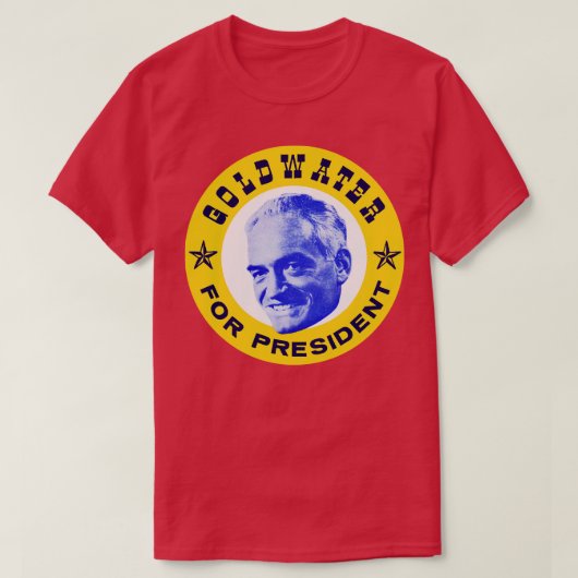 1964 Barry Goldwater voor 1 T-shirt (Design voorkant)