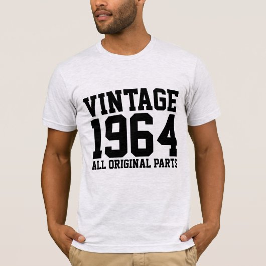 1964  BIRTHDAY T-shirts (Voorkant)