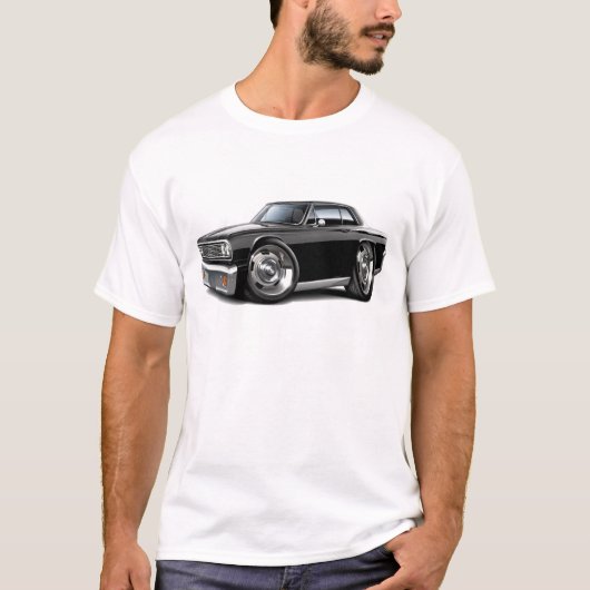 1964 Chevelle Black Car T-shirt (Voorkant)