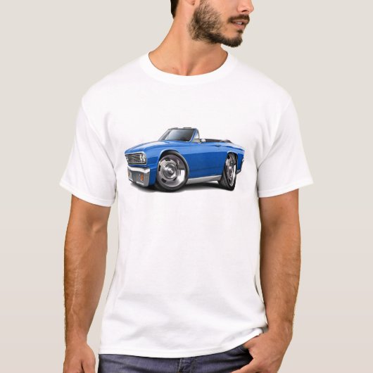 1964 Chevelle Blue Convertible T-shirt (Voorkant)