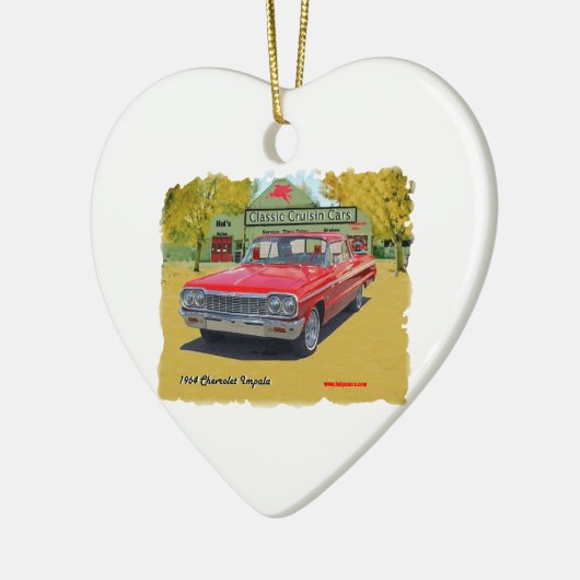 1964_Chevrolet_Impala Keramisch Ornament (Links)