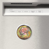 1964-D Jefferson Nickel Magneet (Insitu (Vaatwasser))