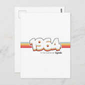 1964 De geboorte van legenden Briefkaart (Voorkant / Achterkant)