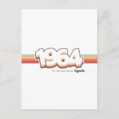 1964 De geboorte van legenden Briefkaart (Voorkant)