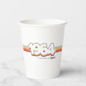 1964 De geboorte van legenden Papieren Bekers (Voorkant)