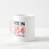  1964 Gejaard aan perfectie koffie-mok Koffiemok (Voorkant links)