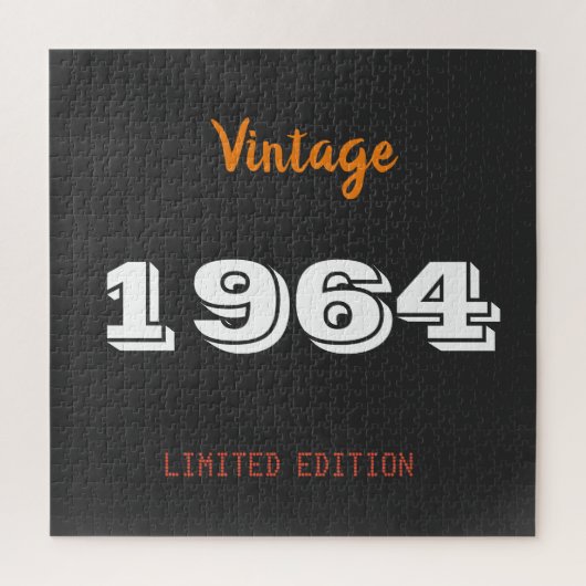  1964 gelimiteerde editie 60th Birthday Gift Legpuzzel (Verticaal)