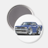 1964 GTO Dk Blue Car Magneet (Voorkant / Achterkant)