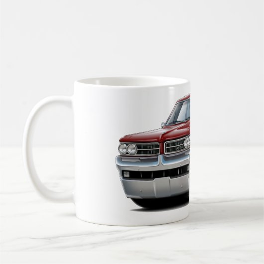 1964 GTO Maroon Car Koffiemok (Links)