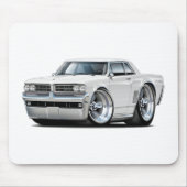 1964 GTO witte auto Muismat (Voorkant)