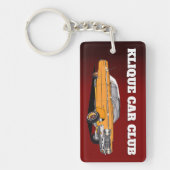 1964 Impala Lowrider Acryl Sleutelhanger (Voorkant)