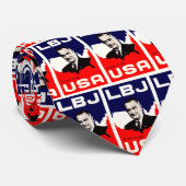 1964 LBJ voor de Verenigde Staten Stropdas (Opgerold)