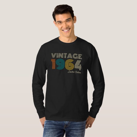  1964 Limited Edition 61st Birthday T-shirt (Voorkant volledig)